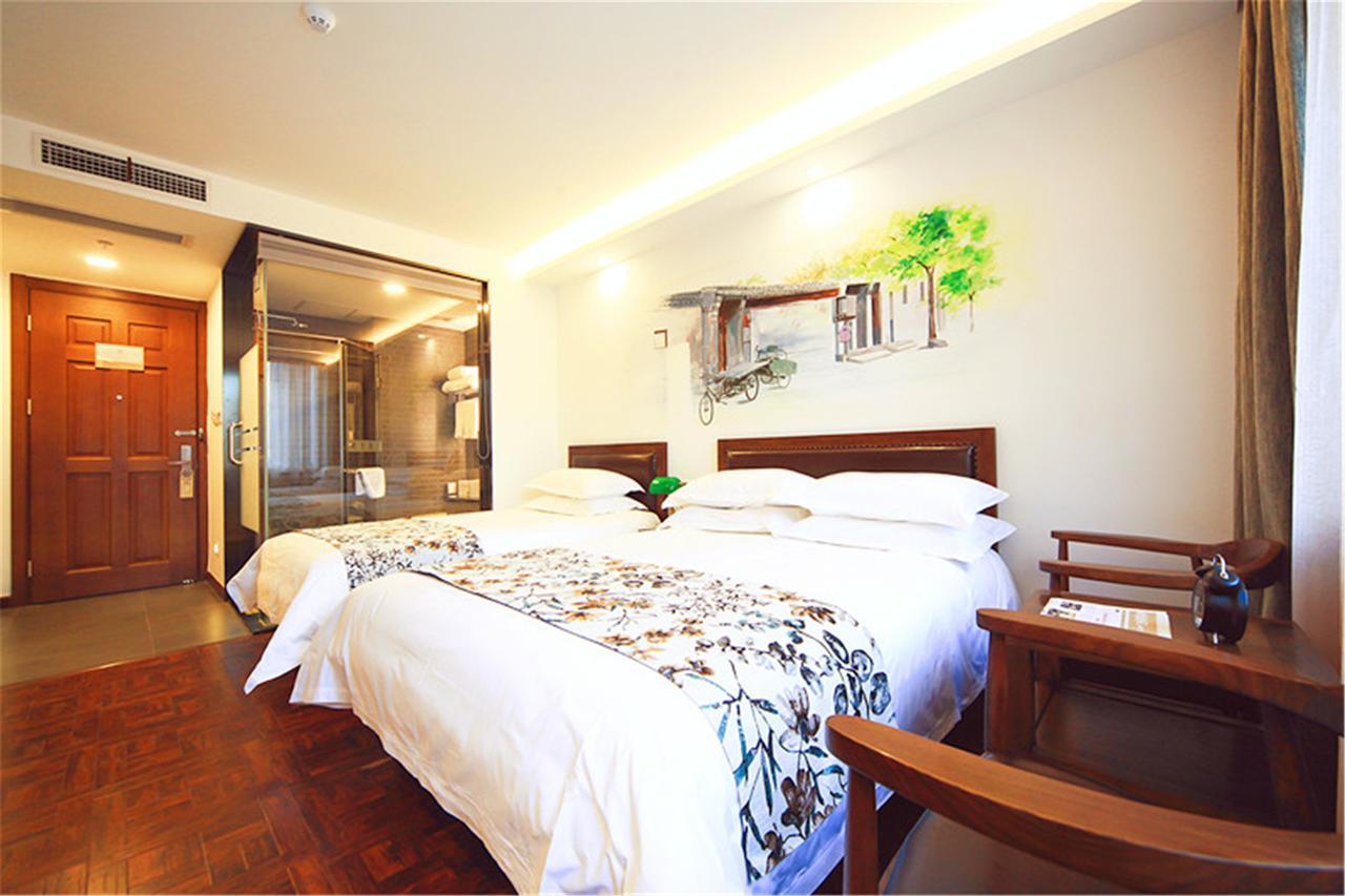 Nostalgia Hotel Near Tianjin Polar Ocean Word- Tianjin Fonte Joy World, 10 Minutes Drive Away From Tianjin Tanggu High-Speed Railway Station, Free Ice-Cream, Mineral Water, Snacks And Laundry Service, English Communication Well 외부 사진